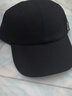 罗维利特帽子男夏天鸭舌帽女情侣百搭遮阳棒球帽情侣款男女通用 穿带款-黑色白字 均码 54-60 实拍图