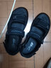 回力凉鞋男士冬季休闲户外沙滩鞋运动百搭皮面防滑耐磨爸爸开车鞋子男 黑灰 39 实拍图