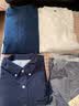 MUJI 男式 新疆棉 法兰绒 立领衬衫 19AC775 白色 M 实拍图