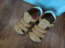 卡特兔儿童凉鞋男童夏季童鞋宝宝学步鞋幼儿凉鞋女宝公主鞋婴童洞洞鞋子 棕色-无吊坠 21 内长13.0cm 脚长12.0-12.5 实拍图