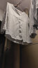乔月月子服纯棉孕妇睡衣产后外出喂奶衣哺乳套装睡衣家居服 灰色条纹 M码（120斤以内） 晒单实拍图