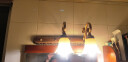 欧柏图 欧式复古镜前灯LED 美式卫生间浴室镜柜灯 创意个性梳妆台灯 3头配LED灯泡 晒单实拍图