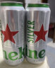 喜力星银500ml*18听整箱装 喜力啤酒Heineken Silver 实拍图