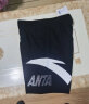 安踏（ANTA）男女同款logo运动短裤2024夏针织五分裤跑步健身透气运动休闲裤子 基础黑-1 XL 晒单实拍图