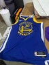 NIKE耐克NBA官方-勇士队库里球衣运动背心速干男篮球服DN2005-401 勇士/库里速干球衣（蓝色） M 实拍图