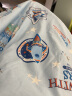 梦洁宝贝儿童全棉卡通男孩三件套 新疆棉纯棉床单被套 太空飞行记 1.2米床 实拍图