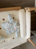 巴布豆（BOBDOG）拼接床 婴儿床 实木床边床高护栏宝宝床加宽床边床儿童床新生儿 旗舰-160*60+小熊床围 实拍图