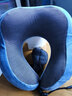 La Torretta U型枕护颈枕 记忆棉飞机旅行办公午睡头枕午休枕u形枕头靠枕蓝 实拍图