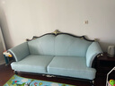 梦美斯宣美式轻奢实木真皮沙发欧式新古典奢华客厅家具整装法式组合沙939 三人位(进口纳帕真皮) 实拍图