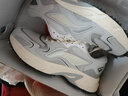 李宁男鞋运动鞋男2025秋冬新款缓震老爹鞋户外透气复古百搭休闲鞋男 南极灰/硬币灰 41.5 （260mm） 实拍图