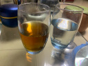 乐美雅玻璃杯家用水杯套装茶杯待客杯子凉水壶耐热牛奶杯 冰蓝350ml6只装+欧式沥水盘 实拍图