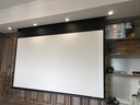 经科 JK电动高清投影幕布16:9投影机屏幕100英寸投影仪幕布遥控升降幕布 高清白软幕 119英寸 16:9 实拍图