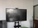 MAXHUB视频会议平板一体机教学智慧屏摄像头麦克风触摸屏电子白板解决方案V6新锐E55单机 实拍图