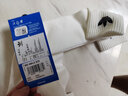 阿迪达斯（adidas） 男袜女袜 26春新款毛巾底跑步休闲时尚休闲袜子透气三双装中性袜 黑白灰/三双装【热销款】 【L】主推鞋码:43-46 实拍图