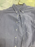 无印良品 MUJI 男式 水洗 牛津 纽扣领衬衫 ACA01C1A 长袖休闲百搭衬衫 萨克森蓝 L 实拍图
