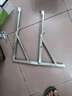 格玛斯不锈钢支架三角支架铁艺托架墙上可折叠置物架固定承重层板 K款不锈钢16寸-1只价 实拍图