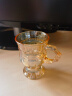 欢妍复古杯杯子高颜值玻璃杯玻璃水杯女生办公室咖啡杯 复古杯 170ml 1只 实拍图