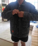 Levi's李维斯23秋季新款男士牛仔夹克棉服外套复古休闲潮流时尚保暖 黑色 A8409-0001 L 晒单实拍图