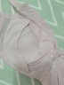 欧迪芬（Ordifen）【商场同款】薄杯文胸女士内衣性感蕾丝刺绣网纱上托水袋杯 玫瑰水粉色 80B 实拍图