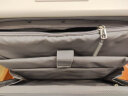 米熙前开盖拉杆箱子登机箱女铝框箱行李箱大容量男旅行箱18英寸烟白60 实拍图