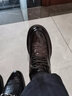 金利来（Goldlion）【新年礼物】男鞋都市正装皮鞋舒适耐磨德比鞋50823024440A棕色38 实拍图