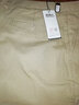 雅鹿男装纯棉休闲裤男士装夏季薄款商务裤宽松直筒中高腰西装裤中年长裤子 【99.9%纯棉】M-536米黄 34 二尺七 实拍图