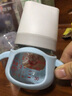 爱得利玻璃奶瓶新生婴儿宝宝喂水喂奶迷你小号036个月带勺子 蓝色保护套 80ml 实拍图
