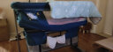 儒之星 婴儿床移动 可拼接大床可移动便携式可折叠新生儿多功能宝宝bb床 菲尼绿升级蚊帐凉席床垫枕头床围 实拍图