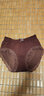 棉宜人【高弹亲肤】莫代尔内裤女中腰纯棉底裆抗菌透气三角裤无痕蕾丝 4条装 D-明黄色+黑色+可可棕+豆沙粉 均码 （推荐98-160斤） 实拍图