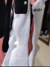 耐克（NIKE）袜子男女袜舒适运动 Air Jordan篮球袜 跑步袜吸汗耐磨 长筒【黑色3双装】SX7676-010 M/38-42码 实拍图