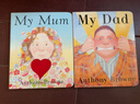 安东尼·布朗我妈妈我爸爸纸板2册套装 英文原版 My Mum  My Dad 纸板书 实拍图