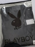 花花公子（PLAYBOY）牛仔裤男修身春夏季男士韩版纯色微弹小脚休闲裤子男 黑色 36 实拍图