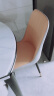 骄兰诗雅 实木餐桌现代简约小户型大理石家用圆形餐桌椅组合钢化玻璃可伸缩折叠餐厅吃饭桌子 黑白色（钢化玻璃） 1.35米单桌 实拍图