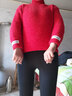 恒源祥针织衫女打底衫羊毛衫毛衣女套头秋冬20秋季新款外套新品半高领 A字-粉色 均码 实拍图