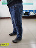 JEEP吉普牛仔裤男秋冬厚款男士宽松大码牛仔长裤子弹力中腰休闲裤男裤 A319蓝色 42 码 3尺2腰围 实拍图