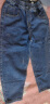 大嘴猴（PAUL FRANK）儿童牛仔裤男童2024春秋季中大童宽松小脚潮流长裤 牛仔裤 140  晒单实拍图