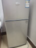 樱花（SAKURA）双门小冰箱迷你冰箱小型家用宿舍保鲜冷藏冷冻 双门小型两门电冰箱 48A126双门冰箱-拉丝银48L 实拍图