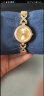 时刻美（skmei）手表女石英简约超薄女表学生防水钢带手表送女生女神礼物1620金色 晒单实拍图