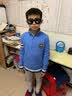 北极绒男童毛衣2026新款儿童春装拉链毛衣中大童8-15岁洋气内搭针织衫 蓝色 不加绒 150 cm（建议身高140cm左右） 实拍图