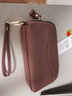 PLOVER头层牛皮手包女2025新款长款钱包大容量女士手拿包真皮手抓包新品 藕紫 实拍图