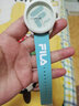 斐乐（FILA）手表时尚硅胶石英表男女情侣表学生防水腕表运动潮流男表6113 蓝绿色FLM38-6483-001【金属壳】 实拍图