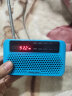 飞利浦 （PHILIPS） SBM120插卡音箱 FM老人收音机便携小音响  音乐MP3外响播放器 蓝色（16G评书卡套餐） 实拍图