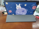 zoyu iPad保护套带笔槽10.2英寸2021款第9代适用苹果2020平板电脑第8代7三折保护壳 追剧熊猫【配钢化膜】 iPad10.2英寸 实拍图