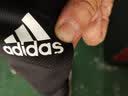阿迪达斯（adidas）男薄绒运动套装 秋季户外跑步健身训练服梭织连帽风衣直筒长裤 黑色夹克外套+黑直筒裤/简约两件套 XL/185 实拍图
