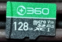360 行车记录仪配件专用内存卡存储卡摄像头高速C10  U1 microSD TF 128G 晒单实拍图