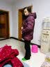 俞兆林中年女装妈妈羽绒服奶奶保暖羽绒外套 YT09YR286 实拍图