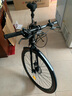 兰令（RALEIGH）公路车自行车700C铝合金油碟刹车变速竞速赛车学生成人男士通勤 幻影700C 绅士黑 轻量化车架 24速 定位指拨 线碟 直把铝架 实拍图