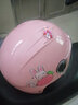Andes HELMET小孩儿童3c头盔电动车头盔可爱卡通女童夏季防雨女安全帽四季通用 卡其熊【3C认证】送耳朵透明中镜 均码 实拍图
