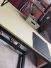 福红龙【现货秒发】电脑桌台式家用现代简约写字桌办公学习简易书桌 白枫色+黒架 长120*宽60*高73 实拍图