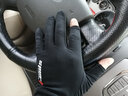 领迷风大码防晒手套男夏天半截薄款防滑冰丝登山健身速干送外卖开车漏手指二指路亚钓鱼半指夏季骑行 黑色 实拍图